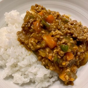 野菜たっぷり☆ベジキーマカレー